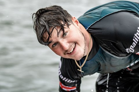 Mitch Wise at the 2022 Malibu Boats UK Wakeboard And Wakesurf Nationals - Photo Mantis Pro Media